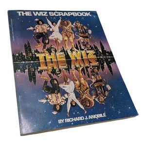 THE‎ WIZ Scrapbook Original Motion Picture Souvenir Songbook 1978 Vintage